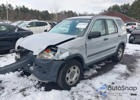 2005 Honda Cr-V Lx из США, поврежденный, VIN SHSRD78595U306779